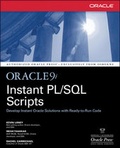 Cover: Oracle9i Instant PL/SQL Scripts - McGraw-Hill Professional