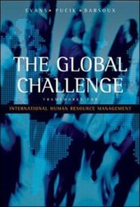 Enlarge image Cover: The Global Challenge: Frameworks for International Human Resource Management - McGraw-Hill Professional