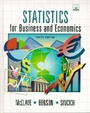 Cover: Statistics for Business and Economics - Pearson