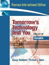 Enlarge image Cover: Tomorrow's Technology and You, Complete - Pearson