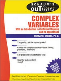 Abbildung von: Schaum's Outline of Complex Variables - Schaum Outline Series