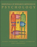 Cover: Essentials of Research Methods in Psychology - McGraw-Hill Professional