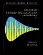 Cover: Elementary Diffential Equations with Boundary Value Problems - Pearson