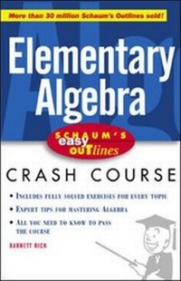 Abbildung von: Schaum's Easy Outline of Elementary Algebra - McGraw-Hill Professional