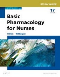 Abbildung von: Study Guide for Basic Pharmacology for Nurses - Mosby