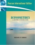Cover: Econometrics - Pearson