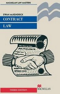Abbildung von: Contract Law - Palgrave Macmillan