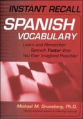 Cover: Instant Recall Spanish Vocabulary - NTC Publishing Group,U.S.