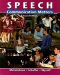 Cover: Speech: Communication Matters - McGraw-Hill/Glencoe