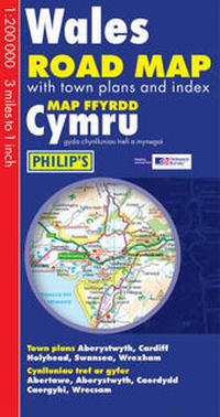 Abbildung von: Philip's Road Map Wales - Philip's