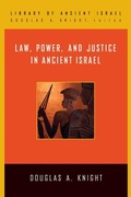 Cover: Law, Power, and Justice in Ancient Israel - Westminster/John Knox Press,U.S.