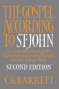 Abbildung von: The Gospel according to St. John, Second Edition - Westminster/John Knox Press,U.S.