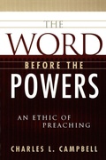 Cover: The Word before the Powers - Westminster/John Knox Press,U.S.