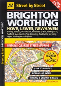 Abbildung von: AA Street by Street Brighton, Worthing - Automobile Association