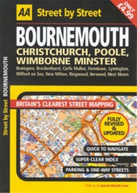 Abbildung von: AA Street by Street Bournemouth: Midi - Automobile Association