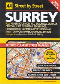 Abbildung von: AA Street by Street Surrey: Maxi - Automobile Association