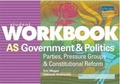 Cover: AS Government and Politics: Student Workbook - Philip Allan Updates
