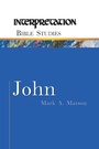 Cover: John - Westminster/John Knox Press,U.S.