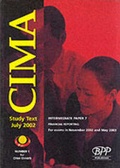 Cover: Cima Paper 7 - Stage 2: Financial Reporting (Ifrp): Study Text (2002) - BPP Publishing Ltd