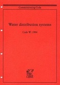 Cover: Commissioning Code W: Water Distribution Systems 1994 - Chartered Institution of Building Services Engineers