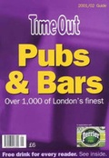 Cover: Pubs and Bars Guide 2001 - Time Out Publications Ltd