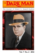 Cover: The Dark Man: the Journal of Robert E. Howard Studies - Lulu.com