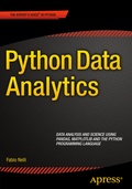 Cover: Python Data Analytics - APress