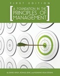 Cover: A Foundation in the Principles of Management (First Edition) - Cognella Academic Publishing