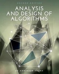 Enlarge image Cover: Analysis and Design of Algorithms - Cognella Academic Publishing