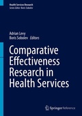 Cover: Comparative Effectiveness Research in Health Services - Springer