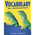 Cover: Great Source Vocabulary for Achievement - Great Source Education Group