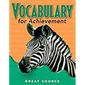 Cover: Great Source Vocabulary for Achievement - Great Source Education Group