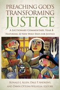 Cover: Preaching God's Transforming Justice - Westminster/John Knox Press,U.S.