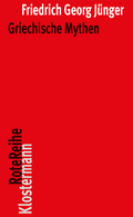 Cover: Griechische Mythen - Vittorio Klostermann Verlag