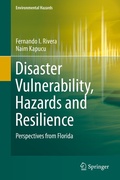 Cover: Disaster Vulnerability, Hazards and Resilience - Springer
