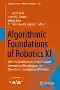 Cover: Algorithmic Foundations of Robotics XI - Springer