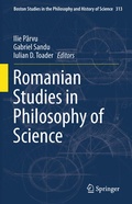 Cover: Romanian Studies in Philosophy of Science - Springer