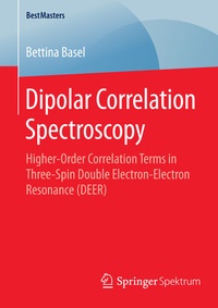 Abbildung von: Dipolar Correlation Spectroscopy - Springer Spektrum