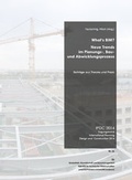 Cover: What's BIM? Neue Trends im Planungs-, Bau- und Abwicklungsprozess - Studia Universit&auml;tsverlag Innsbruck