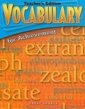 Cover: Vocabulary for Achievement - Great Source Education Group