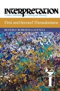 Cover: First and Second Thessalonians - Westminster/John Knox Press,U.S.