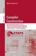 Cover: Compiler Construction - Springer