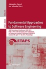 Cover: Fundamental Approaches to Software Engineering - Springer