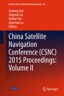 Bild: China Satellite Navigation Conference (CSNC) 2015 Proceedings: Volume II - Springer