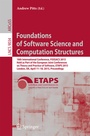 Cover: Foundations of Software Science and Computation Structures - Springer