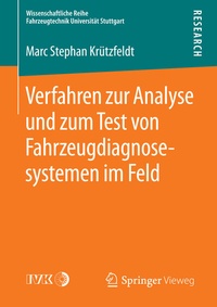 Abbildung von: Verfahren zur Analyse und zum Test von Fahrzeugdiagnosesystemen im Feld - Springer Vieweg