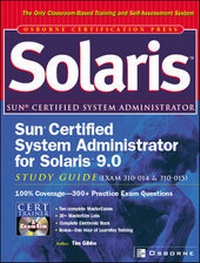 Abbildung von: Sun Certified System Administrator for Solaris 9.0 Study Guide (Exams 310-014 & 310-015) - McGraw-Hill Professional