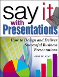 Cover: Say It with Presentations: How to Design and Deliver Successful Business Presentations - McGraw-Hill Professional