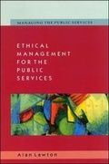 Cover: Ethical Management for the Public Services - Open University Press