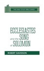 Cover: Ecclesiastes and the Song of Solomon - Westminster/John Knox Press,U.S.